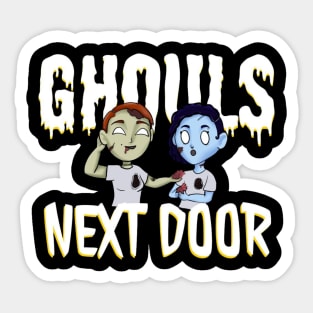 Ghoulish Friends Sticker